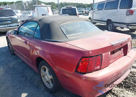 2004 Ford Mustang из США, поврежденный, VIN 1FAFP44664F212843